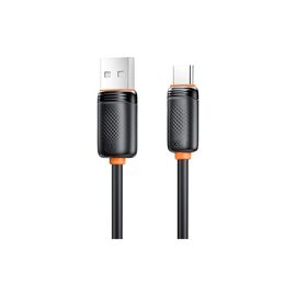 Дата кабель USB 2.0 AM to USB-C 2.0m 3A black XO (NB302-AC-2.black)
