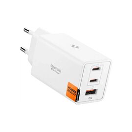 Зарядное устройство Spigen 2xUSB-C PD + 1xUSB 67W white (ACH08710)