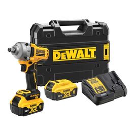 Гайковерт DeWALT ударный 18 В XR Li-lon, 2x5Ah, бесщёточный, 812 Нм, TSTAK (DCF891P2T)