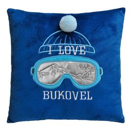 М'яка іграшка Tigres Подушка I love Bukovel (ПД-0480)