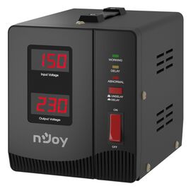 Стабилизатор напряжения nJoy Alvis 1000 (AVRL-10001AL-CS01B) AVR, 1 розетка (Alvis 1000)