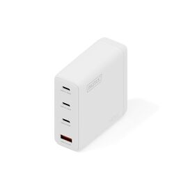 Зарядное устройство Digitus 3xUSB-C + 1xUSB PD140W GaN white (DA-10305)
