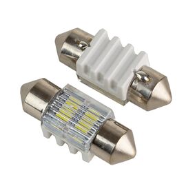 Автолампа PULSO LED SV8.5/T11x31mm/2 SMD-5730/9-18v/80Lm (LP-64031)