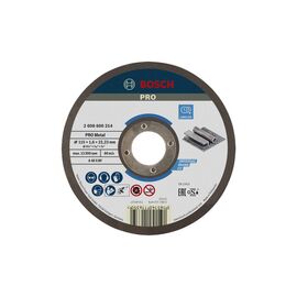 Круг отрезной Bosch Professional, для металла, 115×1.6×22.23 mm (2.608.600.214)