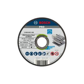 Круг отрезной Bosch Professional, для нержавеющей стали и металла, 115×1×22.23 мм (2.608.603.169)