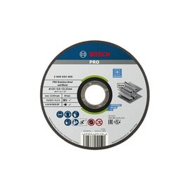 Круг отрезной Bosch Professional, для нержавеющей стали и металла, 125×0.8×22.23 mm (2.608.603.488)