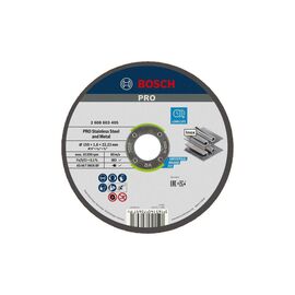 Круг відрізний Bosch Professional, для нержавіючої сталі та металу, 150×1.6×22.23 mm (2.608.603.405)
