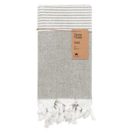 Полотенце Ardesto SPA 90 х 170 см, 100% хлопок, серый темный (ART2690DG)