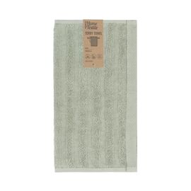 Полотенце Ardesto махровое Lines 100% хлопок 30 х 50 см, зеленый (ART2630LG)