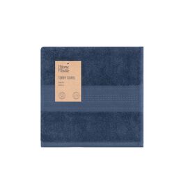 Полотенце Ardesto махровое SuperSoft 100% хлопок 50 х 90 см, синий (ART2250DBP)