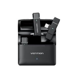 Микрофон Vention USB-C 2-Pack Wireless Lavalier with Charging Case (NCAB0)
