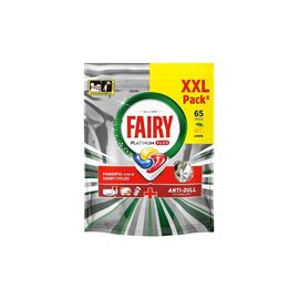 Таблетки для посудомоечных машин Fairy Platinum Plus All in One Lemon 65 шт. (8006530115575)