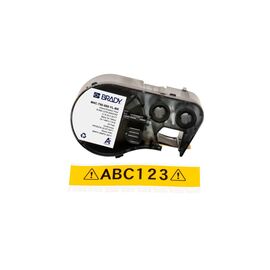 Лента для принтера этикеток Brady M4C-750-595-YL-BK, всепогодная, непрерывная лента, 19.05 mm × 7.62 m, black on yellow, винил (170832)