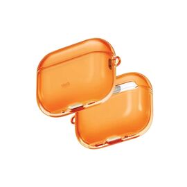 Чехол для наушников Uniq Glase для AirPods Pro 3 Orange (8886463697177)
