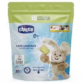 Капсулы для стирки Chicco Sensitive 20 шт. (8058664175185)