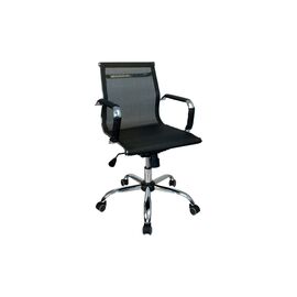 Офісне крісло Примтекс плюс Elegance Lite LB Chrome D-5 PK, сітка чорний (Elegance Lite LB Chrome D-5 PK)