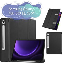 Чехол для планшета BeCover Flexible TPU Mate Samsung Galaxy Tab S10 FE (SM-X520/SM-X526) 10.9" Black (713263)
