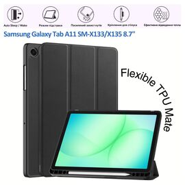 Чехол для планшета BeCover Flexible TPU Mate Samsung Galaxy Tab A11 SM-X133/X135 8.7" Black (715584)