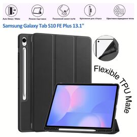 Чехол для планшета BeCover Flexible TPU Mate Samsung Galaxy Tab S10 FE Plus (SM-X620/SM-X626) 13.1" Black (715595)