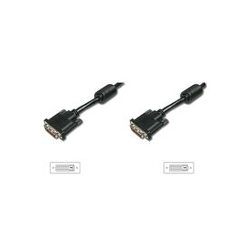 Кабель мультимедійний DVI M to DVI M 3.0m 24+1pin 2560x1600 30Hz black Digitus (AK-320101-030-S)