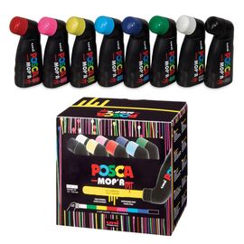 Набор маркеров UNI набор POSCA, 3-19 мм, 8 шт (PCM-22/8C)