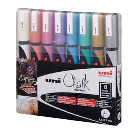 Набор маркеров UNI набор POSCA Metallic Color, 1,8-2,5 мм, 8 шт (PWE-5M METALLIC 8C)