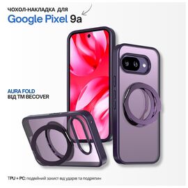 Чохол до мобільного телефона BeCover Aura Fold Google Pixel 9a Purple (715667)