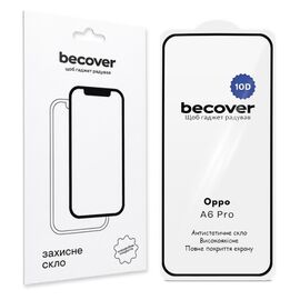Стекло защитное BeCover 10D Oppo A6 Pro Black (715716)