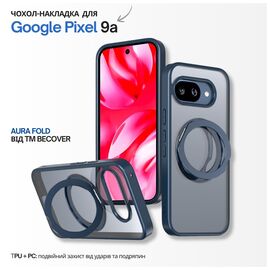 Чохол до мобільного телефона BeCover Aura Fold Google Pixel 9a Blue (715666)