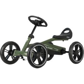 Веломобіль QPlay велокарт дитячий Go Kart Army Green (GK-01GoKartArmy Green)