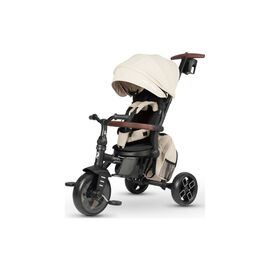 Дитячий велосипед QPlay Comfo Max складаний триколісний Beige (T70 ComfoMaxBeige)