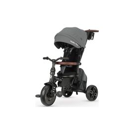 Дитячий велосипед QPlay Comfo Max складаний триколісний Grey (T70 ComfoMaxGrey)
