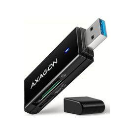 Считыватель флеш-карт AXAGON USB-A 3.2 to SD/microSD 5Gbps black (CRE-S2N)