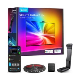 Светодиодная лента Govee Набір H6099 TV Backlight 3 Lite 55-65'', RGBIC, WI-FI/Bluetooth, чорний (H60993D1)