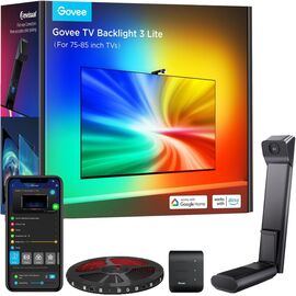 Светодиодная лента Govee Набір H6099 TV Backlight 3 Lite 75-85'', RGBIC, WI-FI/Bluetooth, чорний (H60993D2)