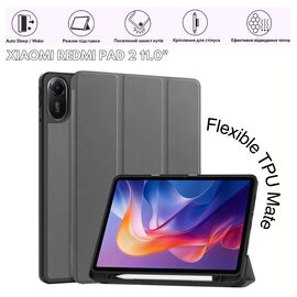 Чохол до планшета BeCover Flexible TPU Mate Xiaomi Redmi Pad 2 11.0" Grey (715599)