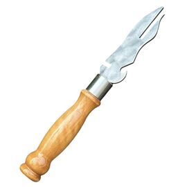 Вилка для снятия мяса Metalzavod 280х3мм світла (VLK-3MM-LT)