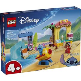 Конструктор LEGO Disney Веселощі на пляжі з Ліло і Стічем (43280)