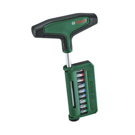 Отвертка Bosch для бит, Т-образная рукоятка, 19 насадок, 100mm, сталь CrV (1.600.A03.9J3)