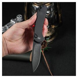 Нож Civivi Elementum II, Black G10, Black Stonewash (C18062P-1)