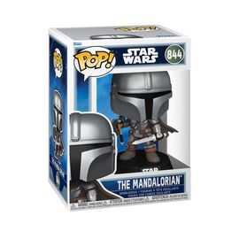Фигурка Funko Pop серії Мандалорець і Ґроґу - Мандалорець зі зброєю (90824)