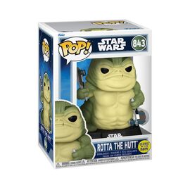 Фигурка Funko Pop серии Мандалорец и Грогу - Ротта Хатт (GW) (90823)