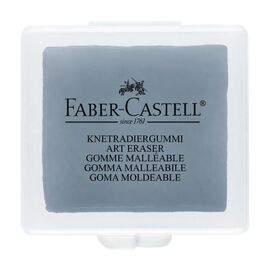 Ластик Faber-Castell «Клячка» Kneadable Art в пластиковой коробке, цвет серый (24291)