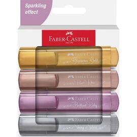 Набор маркеров Faber-Castell Highlighters Metallic Colors, 4 маркера металлика (32603)