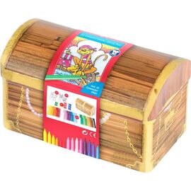 Фломастеры Faber-Castell Сумочка в металлической коробке Connector Скрепляй вместе 33 цвета (31772)