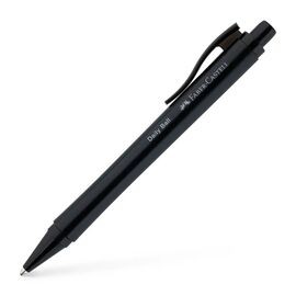 Ручка шариковая Faber-Castell Daily Ball XB Black, корпус черный, стержень синий (1,0 мм) (32534)