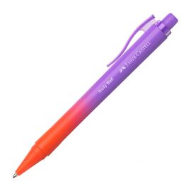 Ручка шариковая Faber-Castell Daily Ball XB Punchy Melon, оранжево-фиолетовый корпус, стержень синий (1,0 мм) (33095)