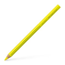Маркер Faber-Castell карандаш текстоотделитель Jumbo Grip Neon, цвет желтый (21329)