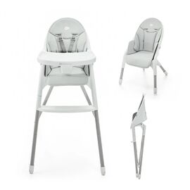 Стульчик для кормления Kinderkraft Dinnly Grey (5902533926558)
