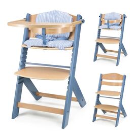 Стульчик для кормления Kinderkraft с подушкой Enock Nordic Breeze (5902533929719)